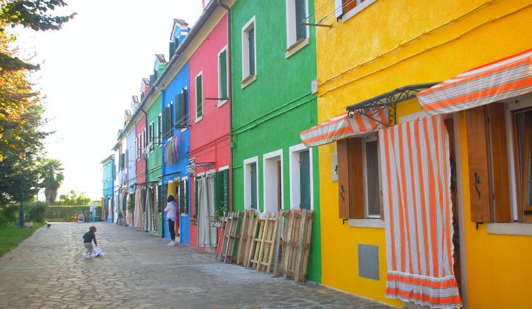 The Colourful Houses of Burano | Burano The Island of Colour | Italy Travel Video| ANYDOKO